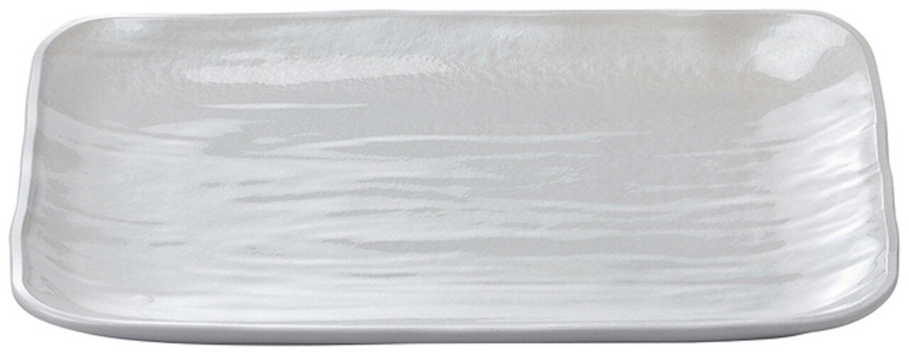 尺3.5長角大宝盛皿ホワイアク [412×292×42mm 765g] | SNS インスタ映え おしゃれ かわいい かっこいい 和カフェ おうちカフェ 器 食器 業務用 贈答 プレゼント ギフト シンプル モダン お祝い セット 軽い 割れない