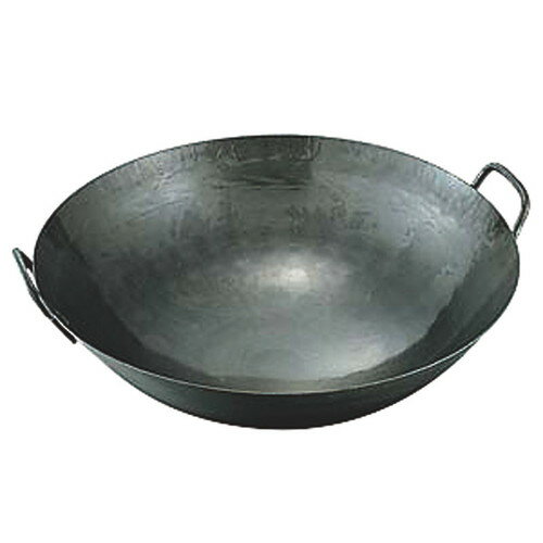 ☆ 中華鍋 ☆ 山田/鉄打出中華鍋 1.6M-(取手溶接)54cm [ φ540 x 160mm 板厚:1.6mm ] 【 中華 レストラン ホテル 業務用 】