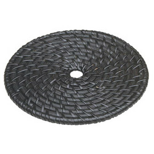 ☆ 中華食器 ☆ 黒染籐鍋敷大 [ φ185mm ] 【 レストラン ホテル 飲食店 調理小物 業務用 】