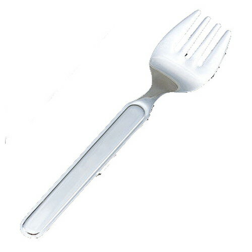 ☆ フラットウェア ☆ 18-8ひとりで大丈夫お子様フォーク [ 全長:130mm ] 【 飲食店 レストラン ホテル ..