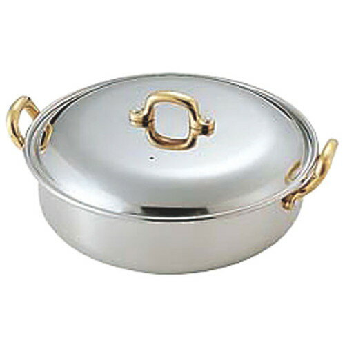 ☆ 料理演出用品 ☆ MA チリ鍋 30cm [ Φ300 x H73mm(4.3L) ] 【 飲食店 料亭 居酒屋 業務用 】