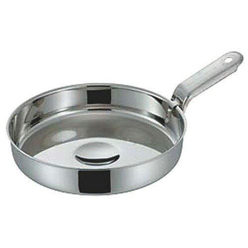 ☆ 料理演出用品 ☆ MA 18-0ハンドル付すきやき鍋24cm [ Φ240 x H46mm(2.0L) ] 【 飲食店 料亭 居酒屋 業務用 】