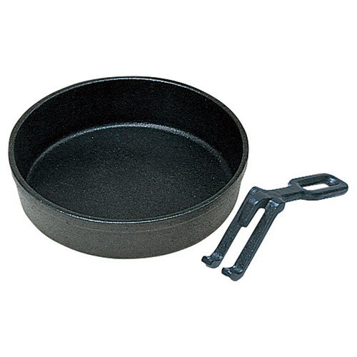 ☆ 料理演出用品 ☆ すきやき鍋ハンドル付20cm [ Φ210 x H38mm ] 【 飲食店 料亭 居酒屋 業務用 】