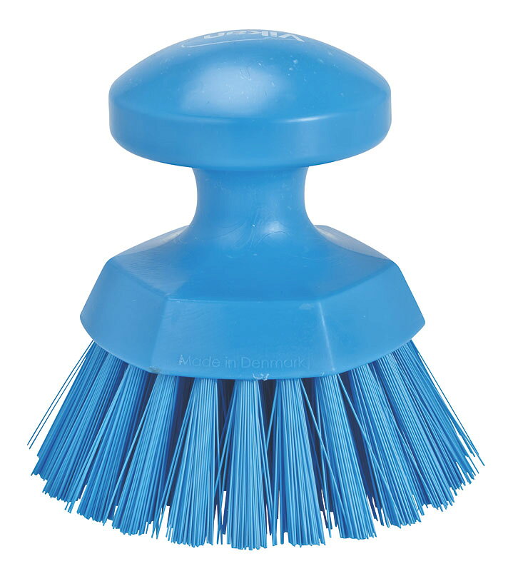 ☆ 衛生用品 ☆ ヴァイカン ハンドブラシ 3885 ハード 青 [ Φ130mm 毛丈:38mm ] 【 飲食店 ホテル 旅館 ..