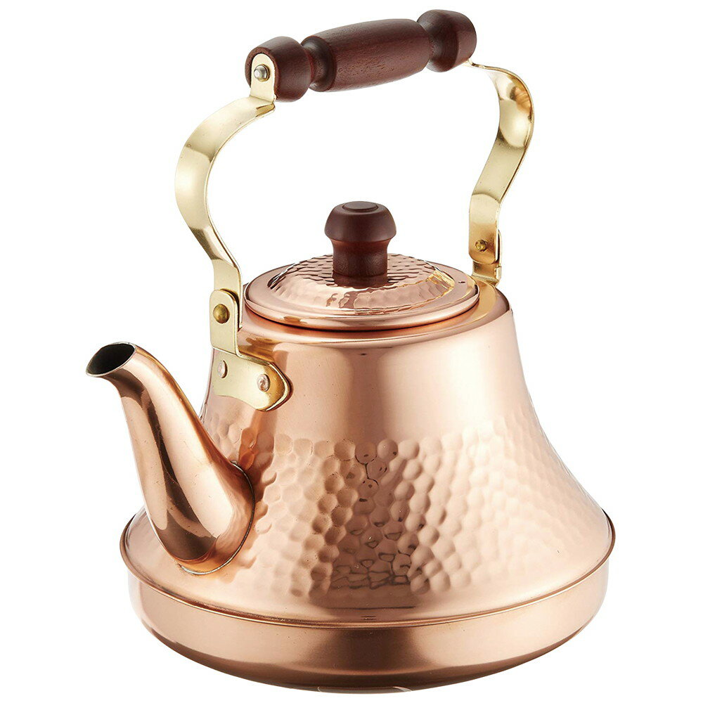 銅クラッシーケットル 2.0L [ 195 x 口径:85 x 深さ:155mm ] 【 調理小物 】 |おしゃれ レトロ 飲食店 カフェ キッチン