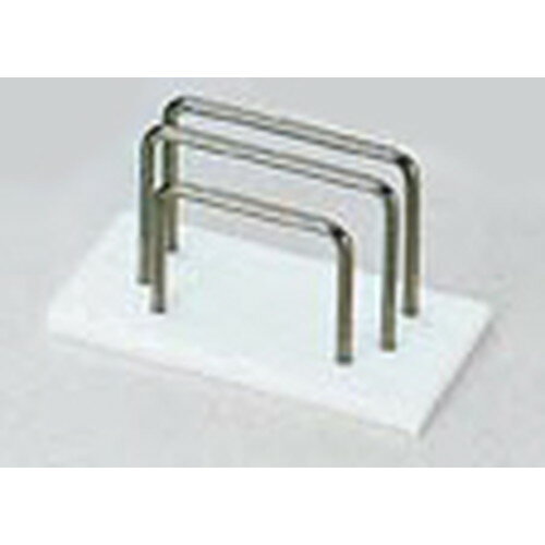 ☆ 卓上小物 ☆エイム ブック・バインダー立 BS-103 ホワイト [ 130 x 65 x H70mm(溝巾 7mm/15mm) ] 【 ..