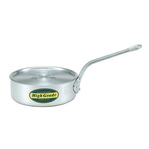 ☆ 料理道具 ☆ ハイグレード アルミ浅型片手鍋 27cm(5L) [ φ270 x 深さ 90mm 板厚:2.7mm ] 【飲食店 レストラン ホテル 厨房 業務用 】