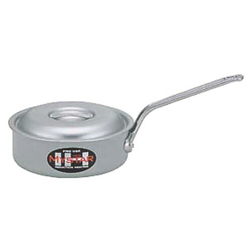 ☆ 料理道具 ☆ 業務用マイスターIH 浅型片手鍋 18cm(1.7L) [ φ180 x 深さ 65mm 板厚:3.0mm ] 【飲食店 レストラン ホテル 厨房 業務用 】
