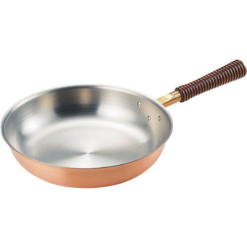 ☆ 料理道具 ☆ 銅楽 まごころフライパン 24cm MD-0111 [ φ245 x 深さ 55mm ] 【飲食店 レストラン ホテル 厨房 業務用 】