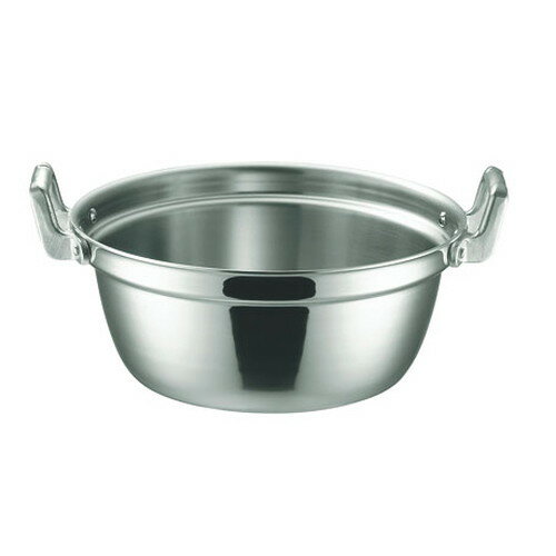 ☆ 料理道具 ☆ IHマエストロ 3層鋼クラッド段付鍋 27cm(5.8L) 本体 [ φ270 x 深さ 125mm 板厚:2.0mm ] 【飲食店 レストラン ホテル 厨房 業務用 】