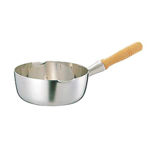 ☆ 料理道具 ☆ KO 3層鋼クラッド雪平鍋 18cm(1.5L) [ φ180 x 深さ 65mm 板厚:2.0mm ] 【飲食店 レストラン ホテル 厨房 業務用 】