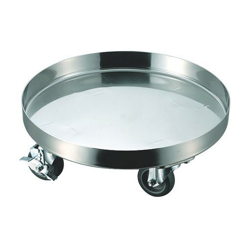 ☆ 料理道具 ☆ CLO 18-8運搬用台車 40cm [ φ405 x 深さ 150mm :45 ] 【飲食店 レストラン ホテル 厨房 業務用 】