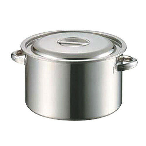 ☆ 料理道具 ☆ AG 18-8半寸胴鍋 51cm(69.0L) [ φ510 x 深さ 340mm ] 【飲食店 レストラン ホテル 厨房 業務用 】