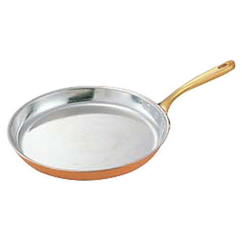 ☆ 料理道具 ☆ SW 銅丸シュゼットパン 30cm [ φ302 x 深さ 30mm 板厚:2.0mm ] 【飲食店 レストラン ホテル 厨房 業務用 】