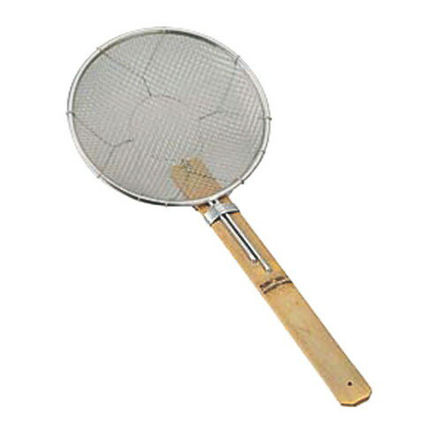 ☆ ラーメン特選 ☆ SD 18-8竹柄ソバ揚げ 横型 18cm [ φ180 x 柄長 295mm ] 【飲食店 レストラン ホテル ..