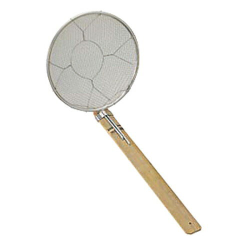 ☆ ラーメン特選 ☆ SD 18-8竹柄ソバ揚げ 縦型 24cm [ φ240 x 柄長 370mm ] 【飲食店 レストラン ホテル 厨房 業務用 】