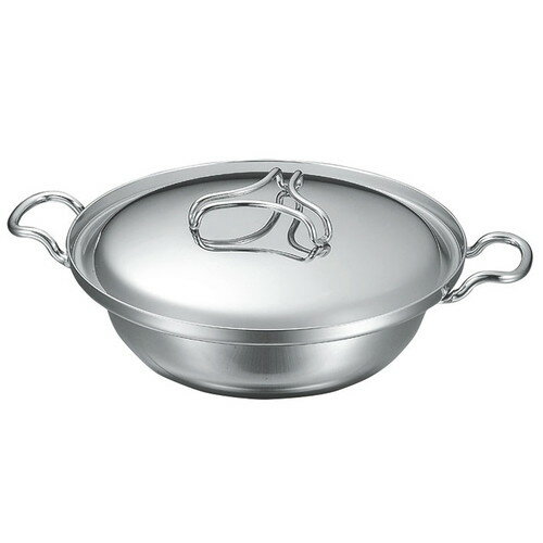 ☆ 料理道具 ☆ プロデンジ チリ鍋(IH) 24cm [ φ240 x 深さ 65mm 板厚:2.0mm ] 【飲食店 レストラン ホテル 厨房 業務用 】