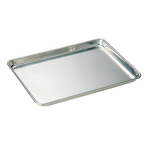 ☆ ストック 仕込み ☆ CLO 18-0ケーキバット 19インチ [ 487 x 362 x H22mm 板厚:0.8 ] 【飲食店 レスト..