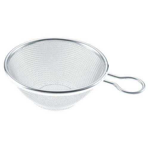 ☆ ストック 仕込み ☆ 頑丈なザル プチリング付 15cm [ φ150 x 深さ 60mm柄長 50mm 16m/s ] 【飲食店 レストラン ホテル 厨房 業務用 】