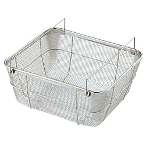 ☆ ストック 仕込み ☆ 18-8クリーンバスケット B 深型 大 [ 395 x 350 x H150mm ] 【飲食店 レストラン ..