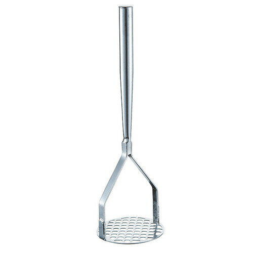 ☆ 調理小物 ☆18-0共柄ポテトマッシャー 大 [ φ100 x 335mm ] 【 飲食店 レストラン ホテル 厨房 業務用..