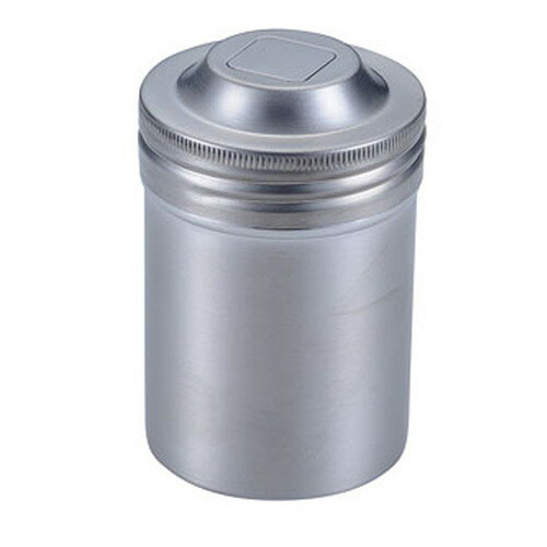 ☆ 調理小物 ☆IK 18-8新型ふりかけ缶 小 [ φ57 x H86mm ] 【 飲食店 レストラン ホテル 厨房 業務用 穴12mmフタ付 】