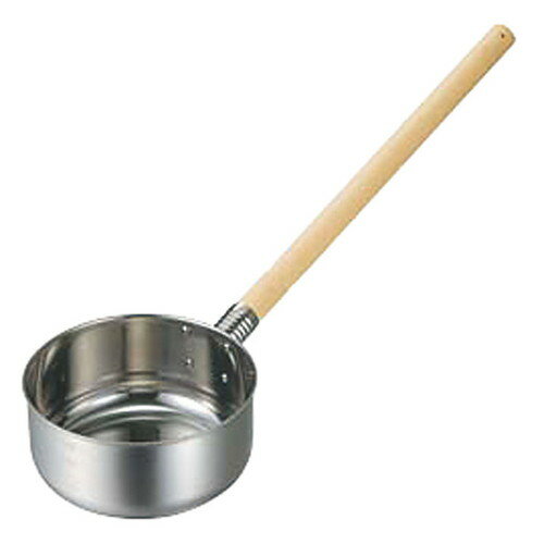 ☆ 調理小物 ☆IKD 18-8抗菌水杓子 12cm [ φ120 x 54 x 345mm ] 【 飲食店 厨房 キッチン 業務用 】