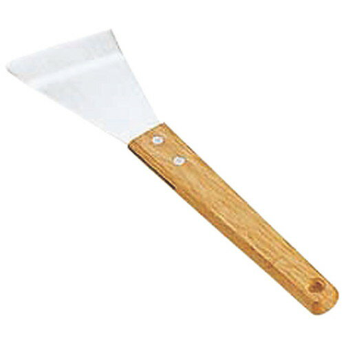 ☆ 鉄板焼き用品 ☆らくらくスクレーパー 斜 [ 全長275mm ] 【 飲食店 レストラン ホテル 厨房 業務用 お..