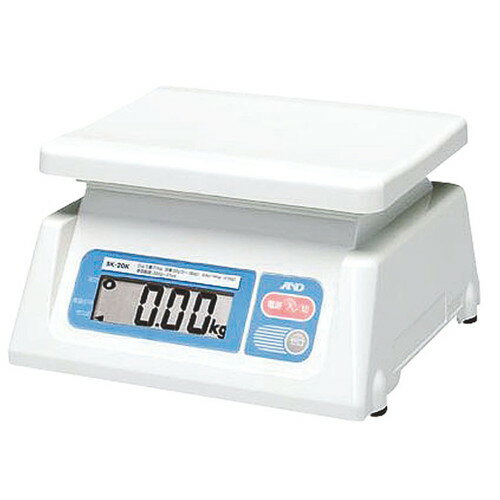☆ 計測 ☆A&D デジタル秤 SL-30K 30kg(最小20g) [ 244 x 232 x H137mm ] 【 飲食店 レストラン ホテル 厨房 業務用 】