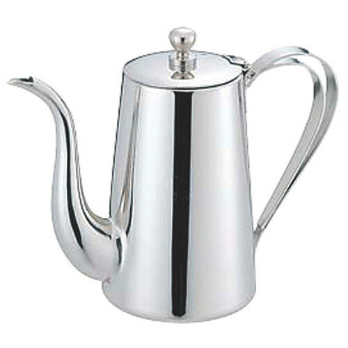 ☆ テーブルウェア ☆ UK 18-8K型コーヒーポット 7人用 [ Φ110 x H190mm 1000cc ]| ポット コーヒー 紅茶 急須 ティー 人気 おすすめ 食器 洋食器 業務用 飲食店 カフェ うつわ 器 おしゃれ かわいい ギフト プレゼント 引き出物 誕生日 贈り物 贈答品 自宅