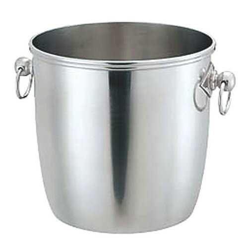 ☆ バー用品 ☆ UK B渕シャンパンクーラーA 玉付 [ Φ225 x H215mm ]【 居酒屋 クラブ ホテル 飲食店 bar 業務用 】
