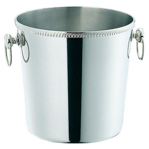 ☆ バー用品 ☆ SW18-8菊渕玉付シャンパンクーラー 6.0L [ Φ223 x H215mm ]【 居酒屋 クラブ ホテル 飲食..
