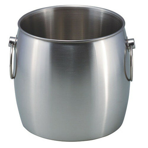 ☆ バー用品 ☆ 18-8 二重ワインクーラー DW-1 [ Φ180 x H180mm ]【 居酒屋 クラブ ホテル 飲食店 bar 業..