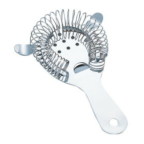 ☆ バー用品 ☆ AG 18-0ミキシングストレーナー耳付 小 [ Φ65 x 145mm ]【 bar ホテル レストラン 飲食店 業務用 】