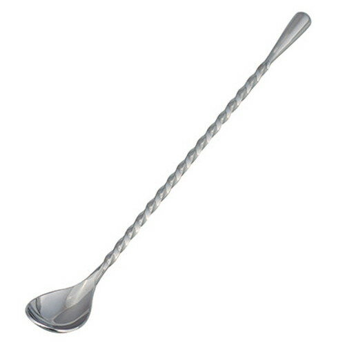 ☆ バー用品 ☆ 18-8 しずくバースプーン小 [ 全長:200mm ]【 bar ホテル レストラン 飲食店 業務用 】
