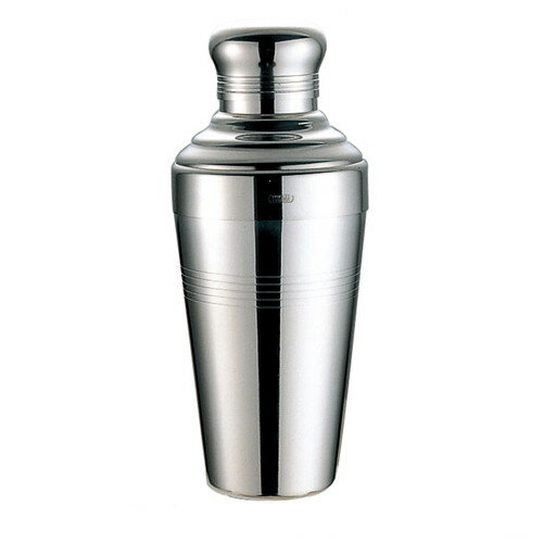 ☆ バー用品 ☆ UK18-8バロンカクテルシェーカー(丸キャップ)C250cc [ Φ65 x H155mm ]【 bar ホテル レストラン 飲食店 業務用 】