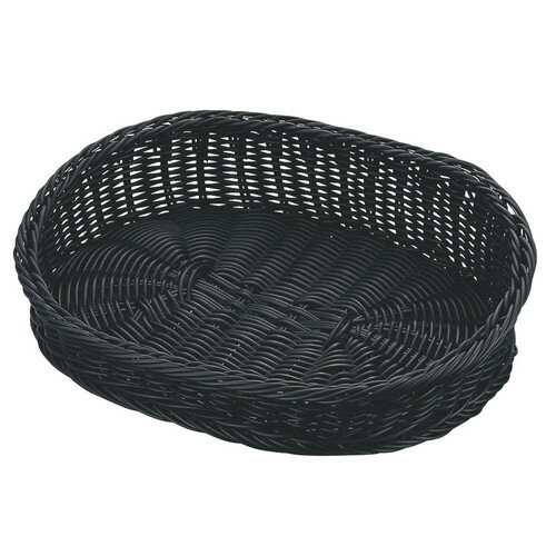 ☆ フロアサービス用品 ☆ 小判型 フードバスケット斜め 60型 ブラックVB-944-BK [ 600 x 450 x H80/150m..