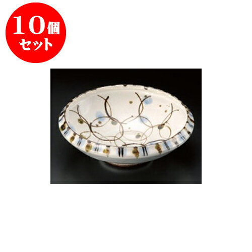 10個セット 向付 粉引ドロップ向付 [16.8 x 5.5cm] 土物 手造り | 和食器 鉢 小鉢 ボウル 浅鉢 料亭 ホテル 食器 業務用 飲食店 カフェ うつわ 器 おしゃれ かわいい ギフト プレゼント 内祝い 誕生日 贈り物 贈答品 おすすめ 食器セット
