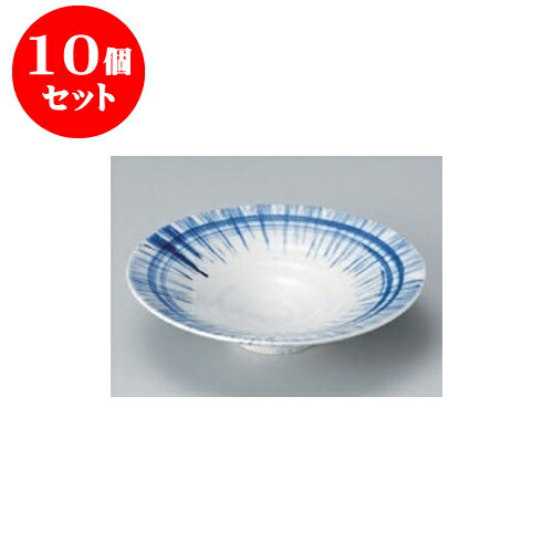 10個セット 向付 荒刷毛目16cm平鉢 [16.3 x 5.5cm] | 和食器 鉢 小鉢 ボウル 浅鉢 料亭 ホテル 食器 業務用 飲食店 カフェ うつわ 器 おしゃれ かわいい ギフト プレゼント 内祝い 誕生日 贈り物 贈答品 おすすめ 食器セット