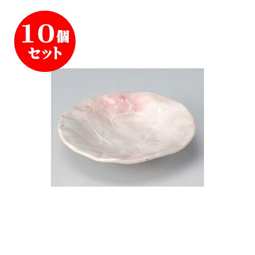 10個セット 向付 桜志野三ツ足向付 [19.7 x 19 x 4cm] | 和食器 鉢 小鉢 ボウル 浅鉢 料亭 ホテル 食器 業務用 飲食店 カフェ うつわ 器 おしゃれ かわいい ギフト プレゼント 内祝い 誕生日 贈り物 贈答品 おすすめ 食器セット