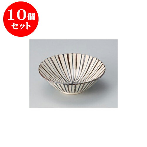 10個セット 向付 ゴス十草5.0平鉢 [15 x 5.5cm] 土物 手洗い | 和食器 鉢 小鉢 ボウル 浅鉢 料亭 ホテル 食器 業務用 飲食店 カフェ うつわ 器 おしゃれ かわいい ギフト プレゼント 内祝い 誕生日 贈り物 贈答品 おすすめ 食器セット