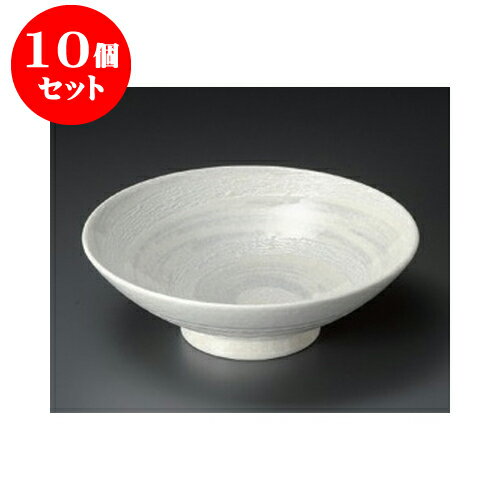 10個セット めん皿 早瀬白雪8.0盛鉢 [24.5 x 8cm] | そば 蕎麦 めん 麺おすすめ 人気 食器 業務用 飲食店 カフェ うつわ 器 おしゃれ かわいい お洒落 可愛い ギフト プレゼント 引き出物 内祝い 結婚祝い 誕生日 贈り物 贈答品 食器セット