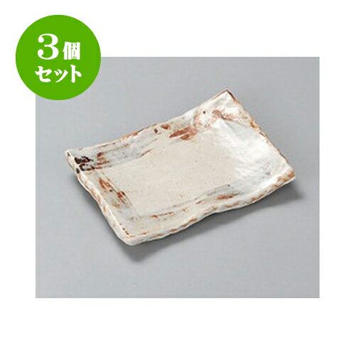 3個セット串皿ねずみ志野6.0四ツ...