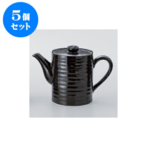5個セット 鍋用品 瀬戸黒手付だし入 [10 x 14cm 810cc] | 人気 おすすめ 食器 業務用 飲食店 カフェ うつわ 器 おしゃれ かわいい ギフト プレゼント 引き出物 誕生日 贈り物 贈答品 食器セット