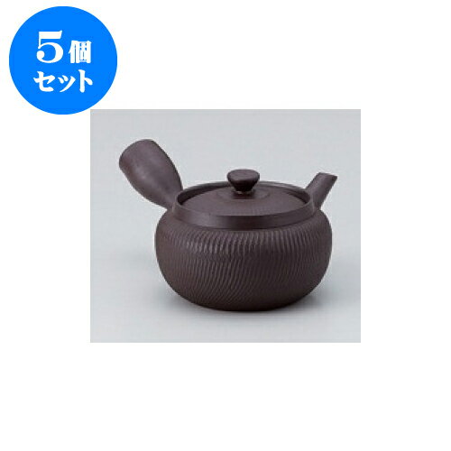 5個セット 萬古焼急須 2.0紅梅形ビリ万古急須（まるっと網） [300cc] | ポット 急須 きゅうす 土瓶 お茶 一服 まったり 人気 おすすめ 食器 業務用 飲食店 カフェ うつわ 器 おしゃれ かわいい ギフト プレゼント 引き出物 誕生日 贈り物 贈答品 食器セット