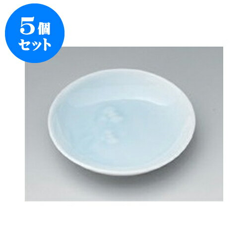 5個セット 小皿 青白磁鷺草小皿 [11 x 2.3cm] | 小皿 取り皿 人気 おすすめ 食器 業務用 飲食店 小さいお皿 カフェ うつわ 器 おしゃれ かわいい ギフト プレゼント 引き出物 誕生日 贈り物 贈答品 SNS 便利 内祝い 開店祝 普段使い 引っ越し祝い 食器セット