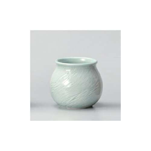 鍋用品 青磁木目アラ入（小） [11.8 x 10.2cm 口径9.6cm] 【料亭 旅館 和食器 飲食店 業務用】