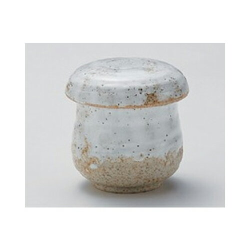 5個セット むし碗 白志野むし碗 [7 x 7.5cm 140cc] 土物 | 茶碗蒸し ちゃわんむし 蒸し器 寿司屋 碗 人気 おすすめ 食器 業務用 飲食店 おしゃれ かわいい ギフト プレゼント 引き出物 誕生日 贈り物 贈答品