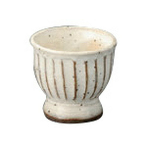 粉引そぎ高台盃 [ 6.2 x 5.6cm ] | ぐい飲み おちょこ お猪口 盃 熱燗 冷酒 お酒 日本酒 バー bar 晩酌 人気 おすすめ 食器 業務用 飲食店 カフェ うつわ 器 おしゃれ かわいい ギフト プレゼント 引き出物 誕生日 贈り物 贈答品