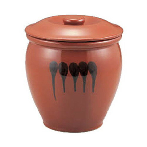 4号蓋付半胴瓶 [ 24.5 x 29cm 7200cc ] 【 カメ 】 | 飲食店 和食器 保存 業務用